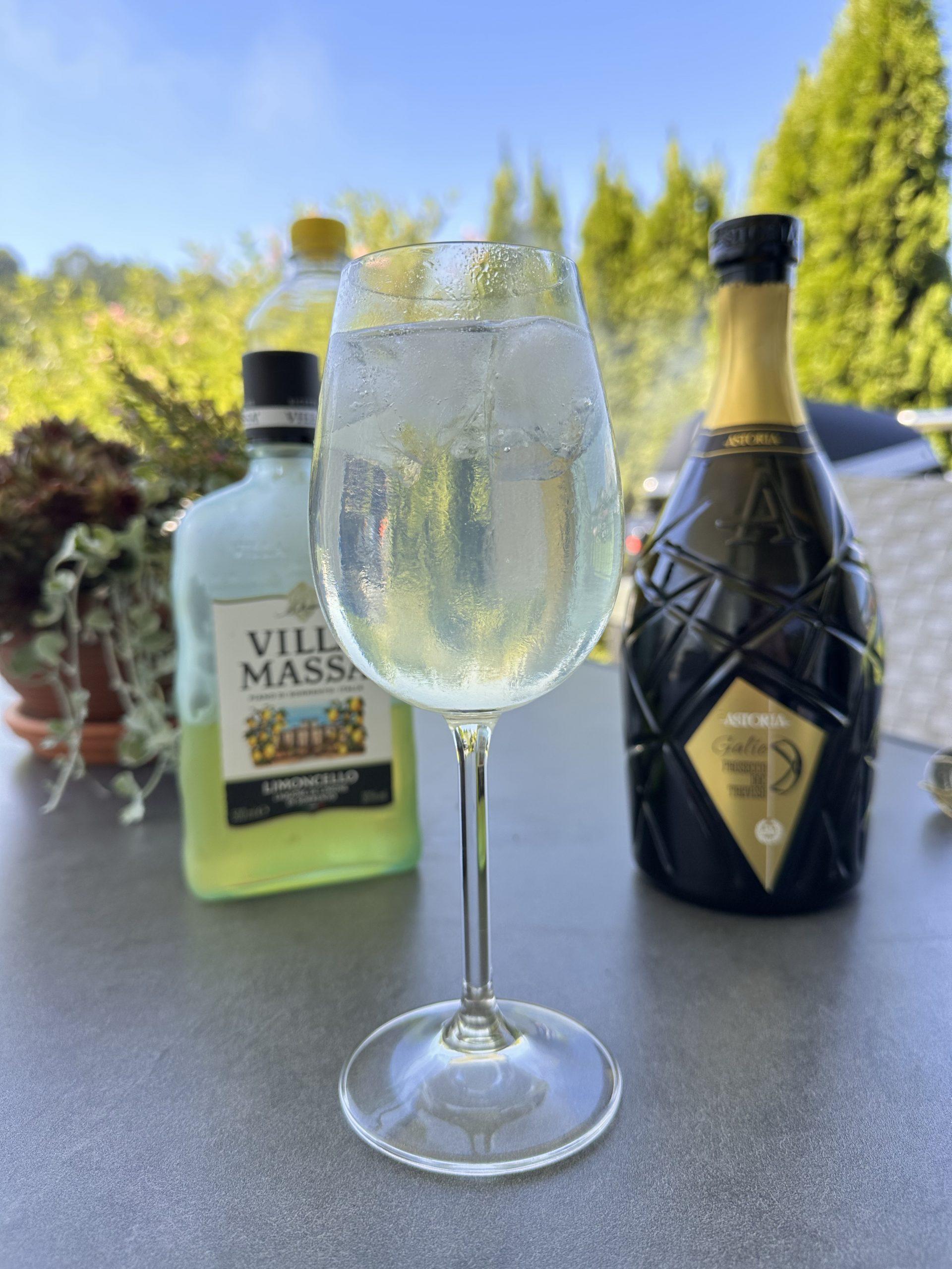 Spritz de Limoncello com Prosecco