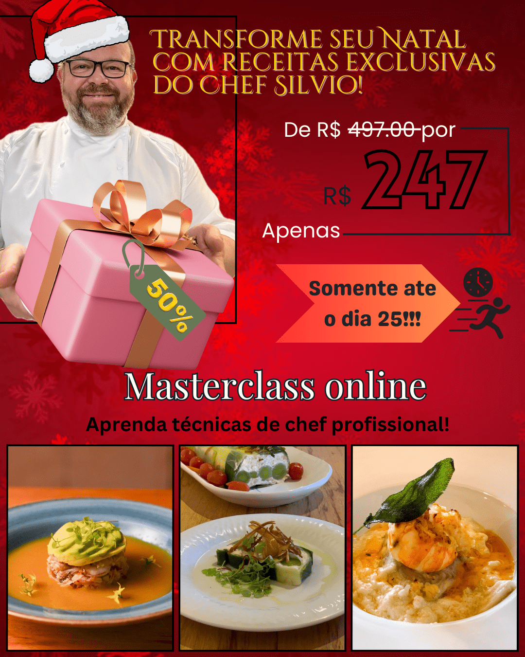 Um Natal Sofisticado com o Chef Silvio Forech