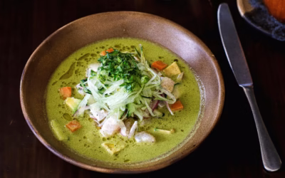 Ceviche Verde com Leite de Tigre de Coentro e Abacate: Uma Receita Sofisticada e Refrescante